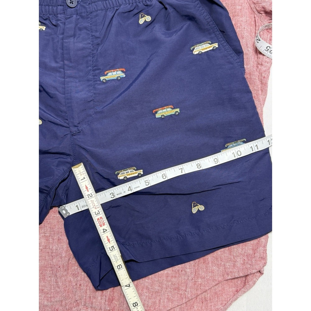 J. Crew Linen Blend Slim Fit M Shirt & POLO Ralph Lauren Wagon Swim Trunks Sz M - Picture 13 of 16